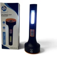 چراغ دستی Deep king DK-666 | چراغ قوه شارژی 25 وات با پنل LED